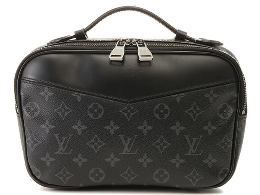 LOUIS VUITTON Bum Bag Body Monogram Eclipse Black
